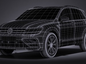 Volkswagen Tiguan r 2017 3D 模型