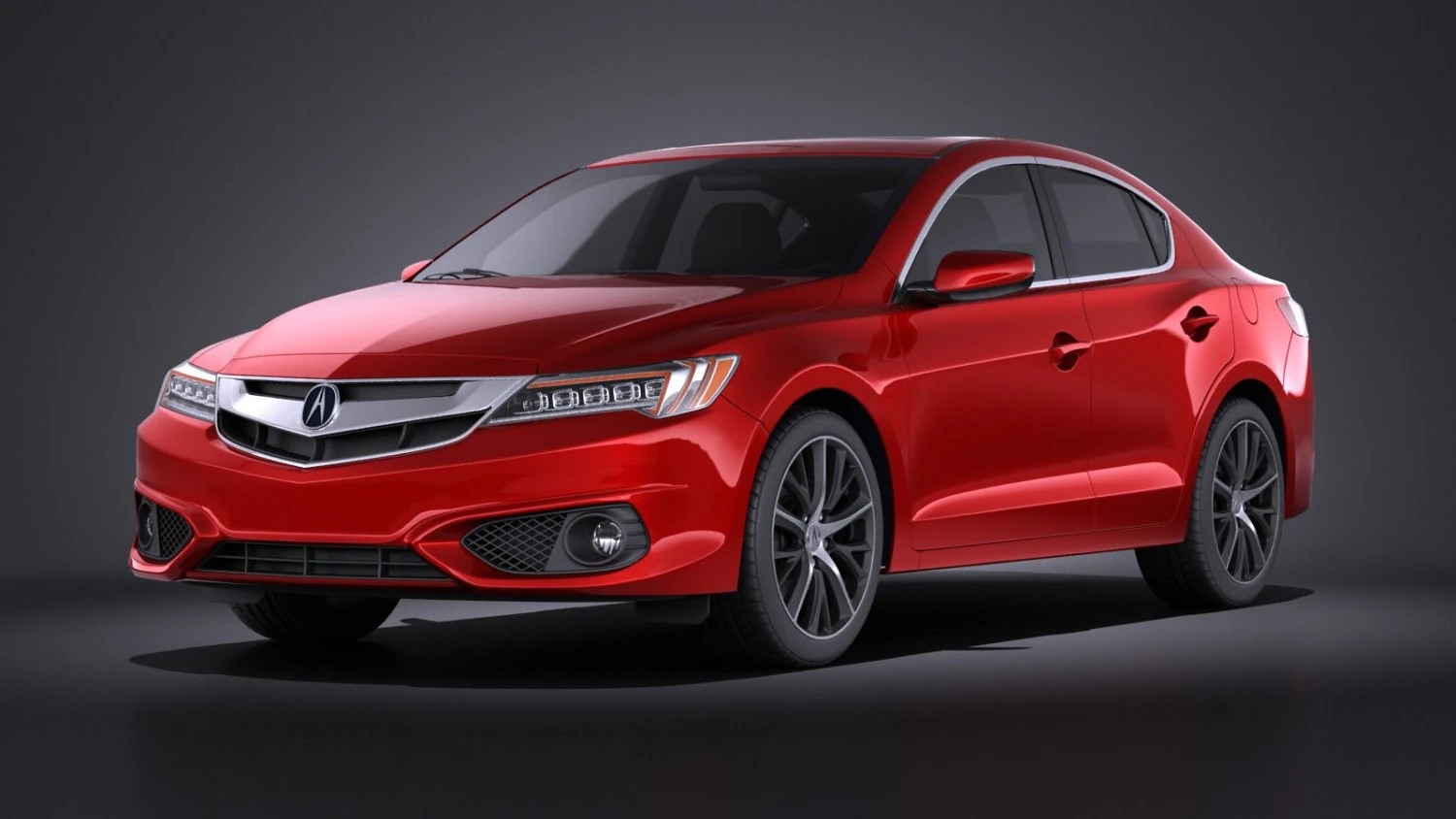 Acura ilx 2016 vray 3D Model .c4d .max .obj .3ds .fbx .stl .blend 