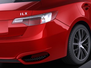 Acura ilx 2016 vray 3D Model