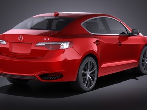 Acura ilx 2016 vray 3D Model