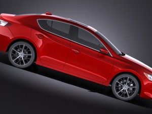 Acura ilx 2016 vray 3D Model