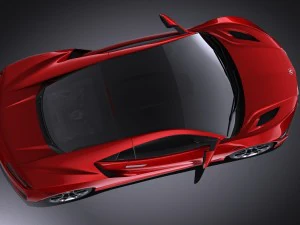 Acura NSX 2016 vray 3D Model