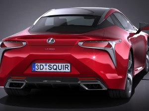 Lexus LC 500 2017 Modèle 3D