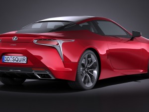Lexus LC 500 2017 Modèle 3D