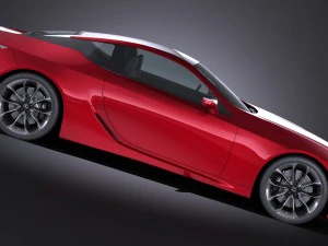 Lexus LC 500 2017 3D Model