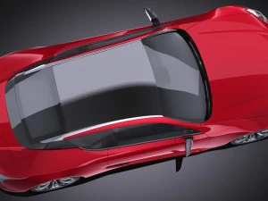 Lexus LC 500 2017 3D Model
