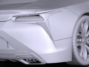 Lexus LC 500 2017 Modèle 3D