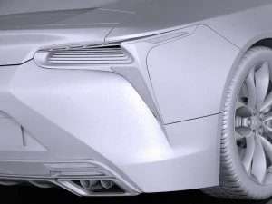 Lexus LC 500 2017 3D Model