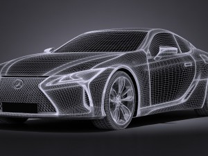 Lexus LC 500 2017 Modèle 3D