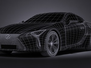Lexus LC 500 2017 Modèle 3D