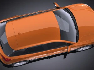 Audi Q2 2017 3D Model