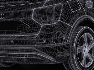 Audi Q2 2017 3Dモデル