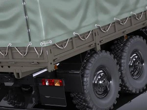 Gaz Ural Next 2015 Military 3D Model