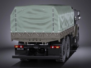 Gaz Ural Next 2015 Military 3D Modell