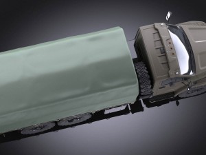 Gaz Ural Next 2015 Military 3D Modell