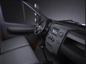 Gaz Ural Next 2015 Military 3D Model