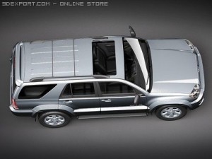 Toyota 4Runner SUV 2009 3D मॉडल