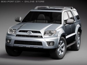 Toyota 4Runner SUV 2009 3D मॉडल