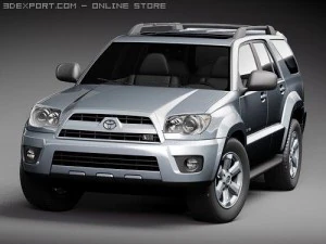Toyota 4Runner SUV 2009 3D Model