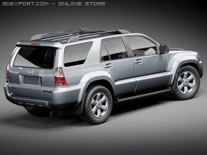 Toyota 4Runner SUV 2009 3D मॉडल