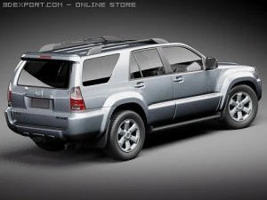Toyota 4Runner SUV 2009 3D Model