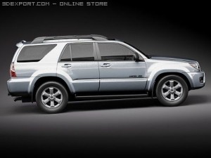 Toyota 4Runner SUV 2009 3D मॉडल