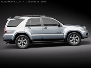 Toyota 4Runner SUV 2009 3D Model