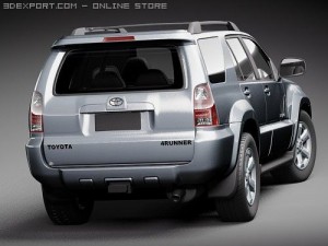 Toyota 4Runner SUV 2009 3D मॉडल