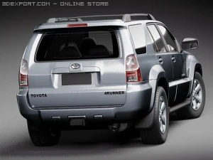 Toyota 4Runner SUV 2009 3D Model