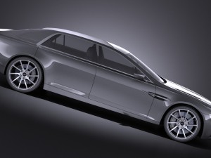Aston Martin Lagonda 2016 vray 3D Model