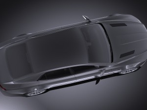 Aston Martin Lagonda 2016 vray 3D Model