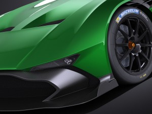 Aston Martin Vulcan 2016 vray Modelo 3D