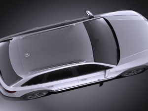 Audi A4 Allroad Quattro 2017 vray 3D-Modell
