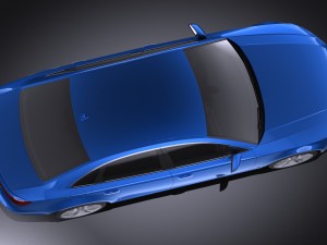 Audi A4 Sedan 2016 vray 3D Model