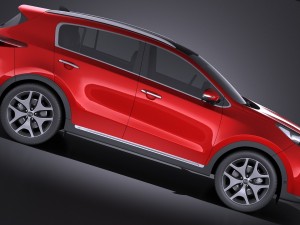 Kia Sportage 2017 3D Model