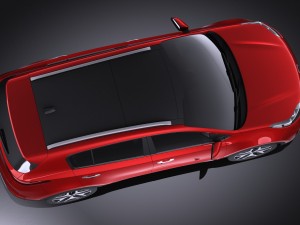 Kia Sportage 2017 3D Model