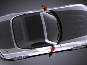 Fiat 124 Spider Abarth 2017 3D Model