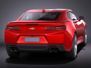 Chevrolet Camaro 2016 Vray 3D Model