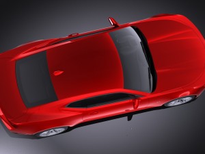 Chevrolet Camaro 2016 Vray 3D Модель