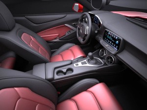 Chevrolet Camaro 2016 Vray 3D Модель