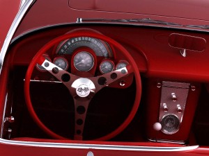 Chevrolet Corvette C1 1958 vray 3D Модель