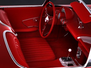 Chevrolet Corvette C1 1958 vray 3D Модель