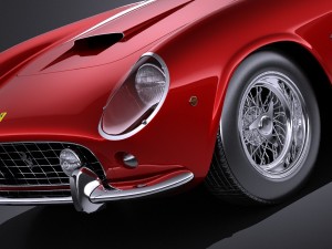Ferrari 250GT California Spyder 1958 vray 3D Model