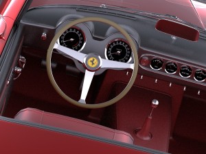 Ferrari 250GT California Spyder 1958 vray 3D Model