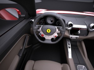 Ferrari GTC4 Lusso 2017 vray 3D 模型