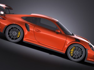 Porsche 911 GT3RS 2016 vray 3D 모델