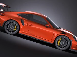 Porsche 911 GT3RS 2016 vray 3D Model