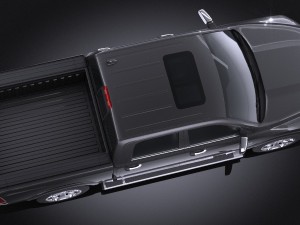 Dodge Ram 1500 Laramie Limited 2015 Lowpoly Modello 3D