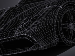 Ferrari 488 GTB 2016 Lowpoly Modelo 3D