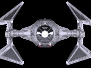 Star Wars Tie Interceptor 3D Модель